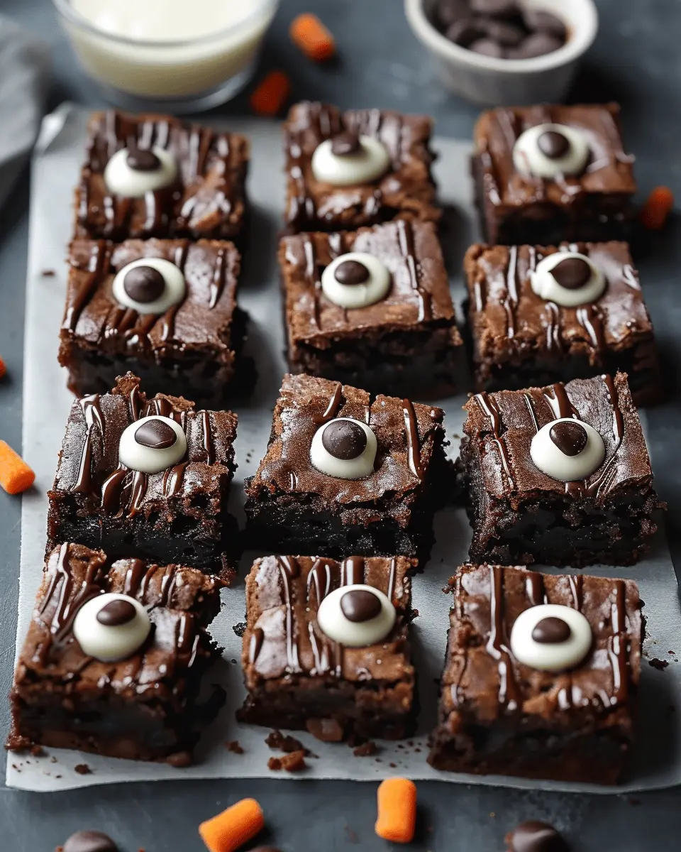 Mummy Brownies: The Best Indulgent Treat for Halloween Fun
