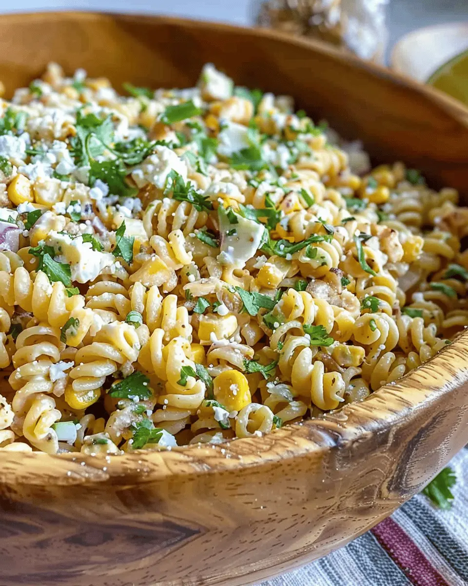 Elote Pasta Salad Recipe: A Delicious Twist with Turkey Bacon