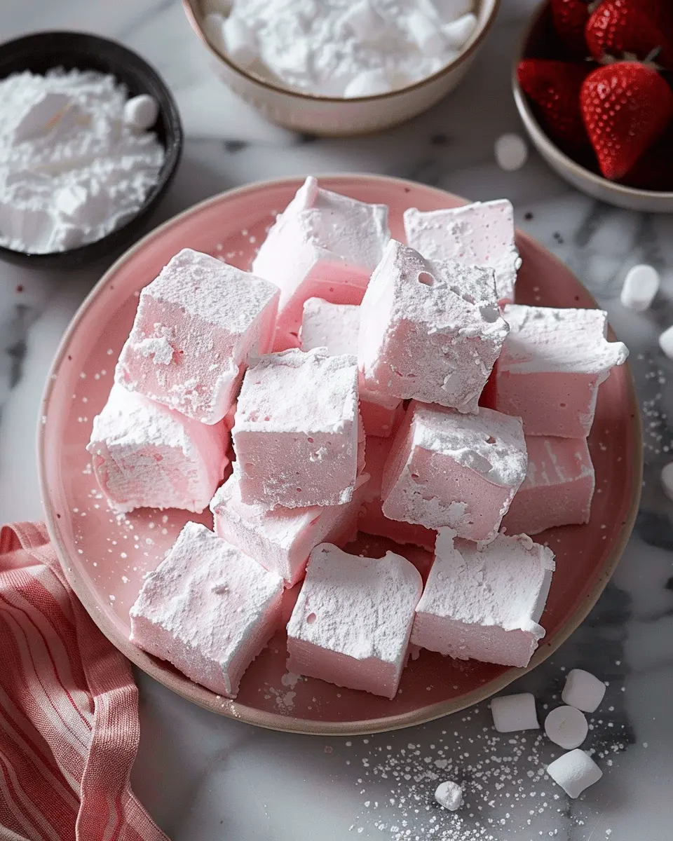 Strawberry Pink Marshmallows: The Easy Sweet Treat You’ll Love