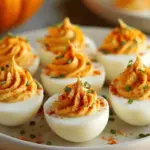Pumpkin Patch Deviled Eggs