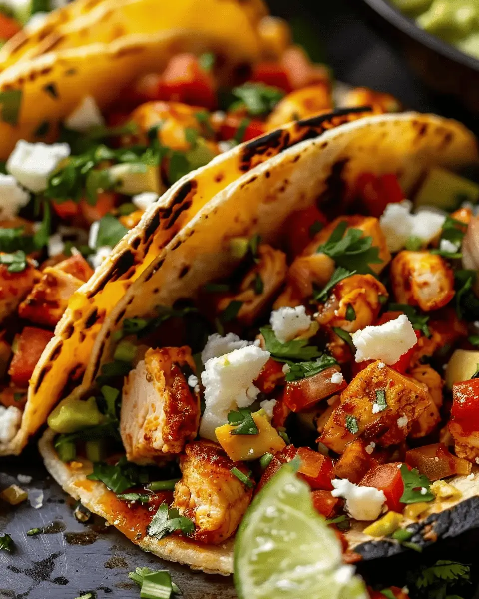 Easy Chicken Street Tacos: Juicy Flavor in Every Bite