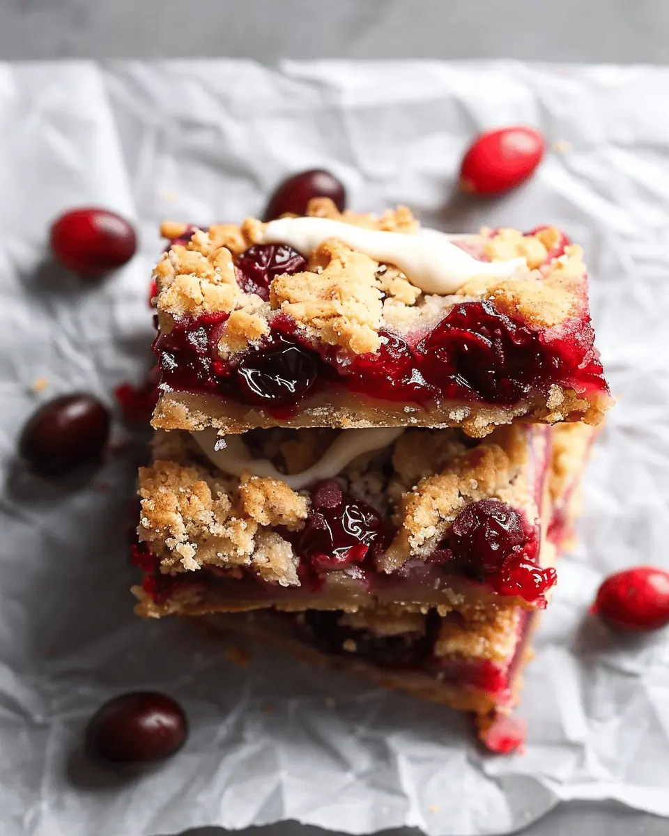Cranberry Crumble Bars Recipe: Easy, Flavorful Treats for All