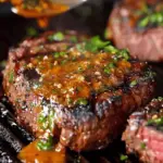 Sizzling Cowboy Butter Steak Recipe