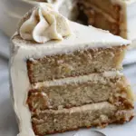 Banana Cake with Spiced Vanilla Buttercream