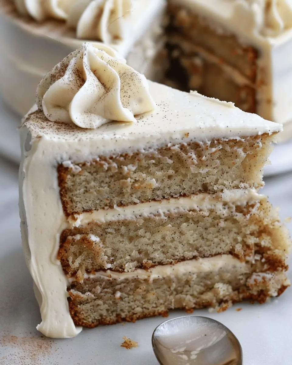 Banana Cake with Spiced Vanilla Buttercream: The Ultimate Comfort Treat