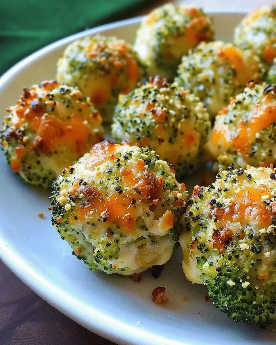 Baked Broccoli Cheese Balls: Easy, Cheesy, and Guilt-Free Delight
