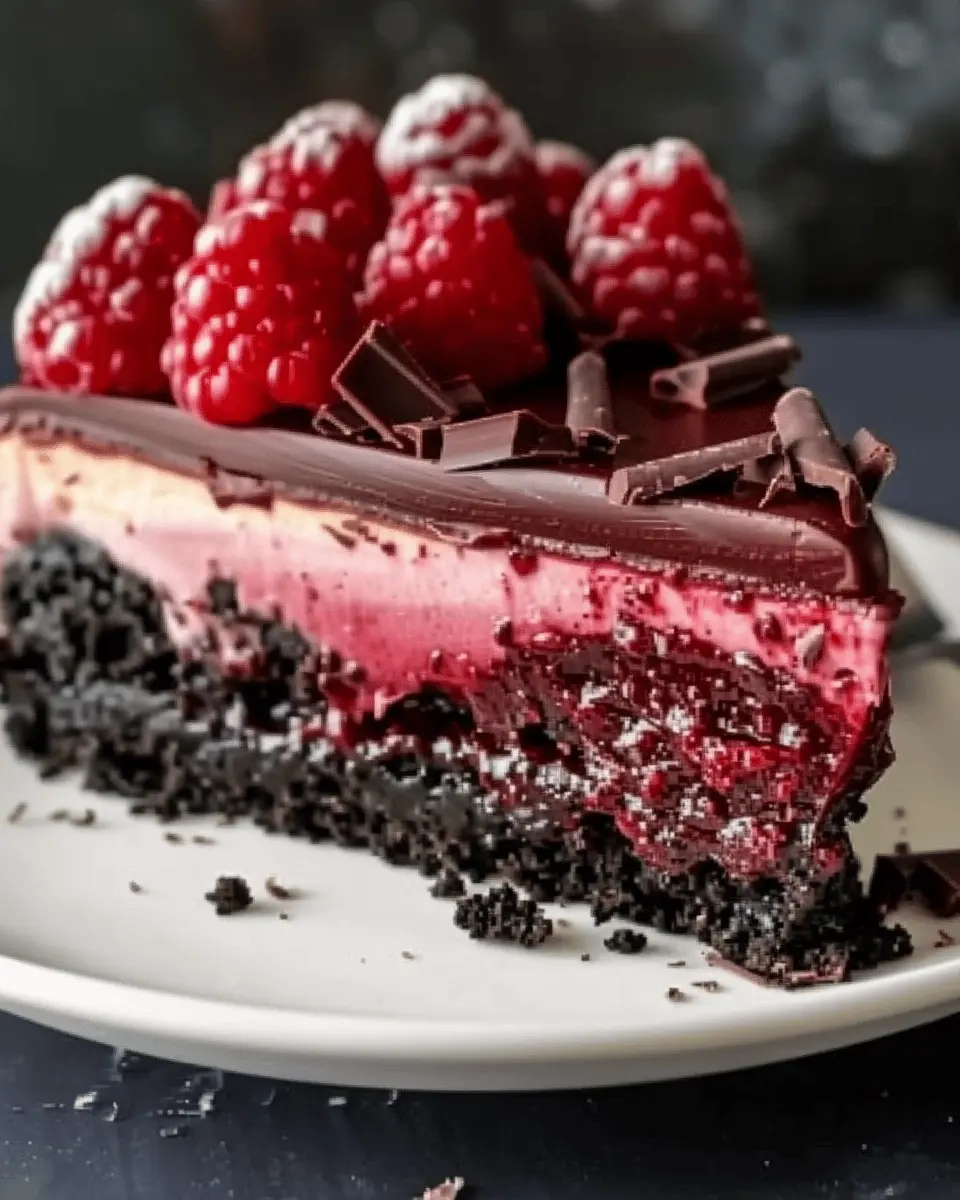 Dark Chocolate Raspberry Cheesecake: Indulgent Delight at Home