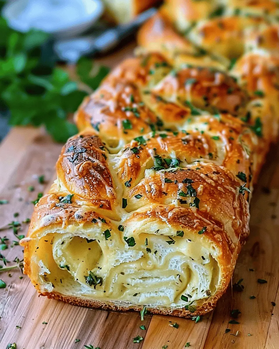 Swirled Garlic Herb And Cheese Bread: The Best Homemade Delight