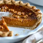 Bourbon Brûlée Pumpkin Pie Recipe