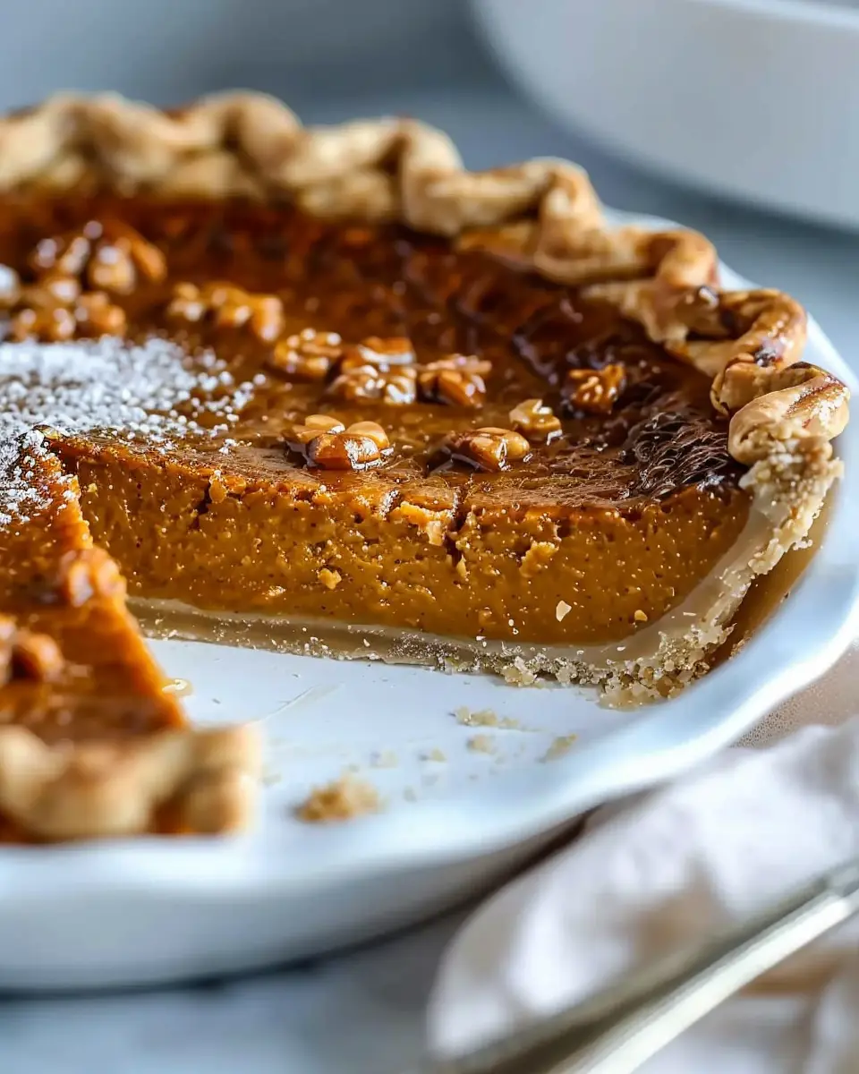 Bourbon Brûlée Pumpkin Pie Recipe: An Indulgent Fall Delight