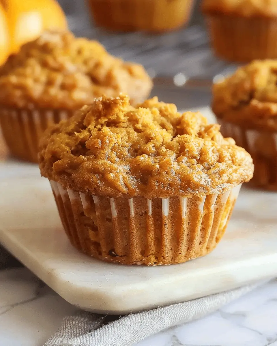 Greek Yogurt Pumpkin Muffins: Easy & Wholesome Autumn Treats