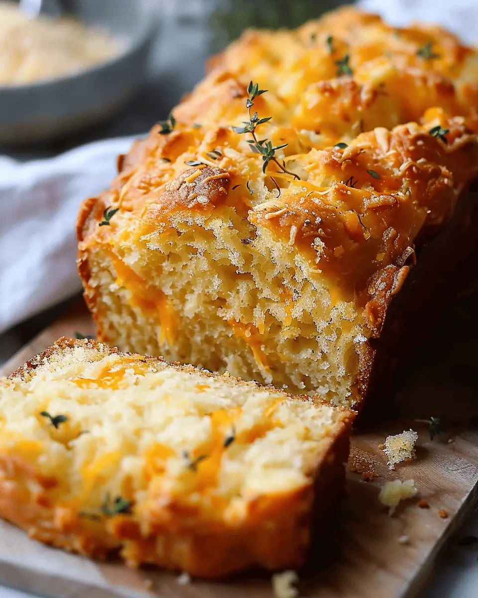 Cheddar Cheese Quick Bread: The Easiest Comfort Food Recipe