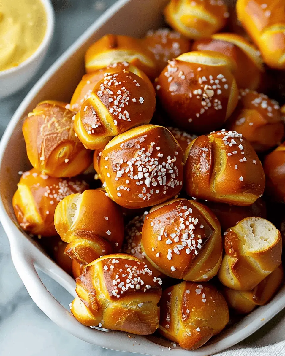 Pretzel Bites: Easy Homemade Treats for Everyone to Enjoy