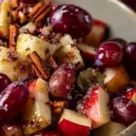 Cinnamon Apple Grape Salad