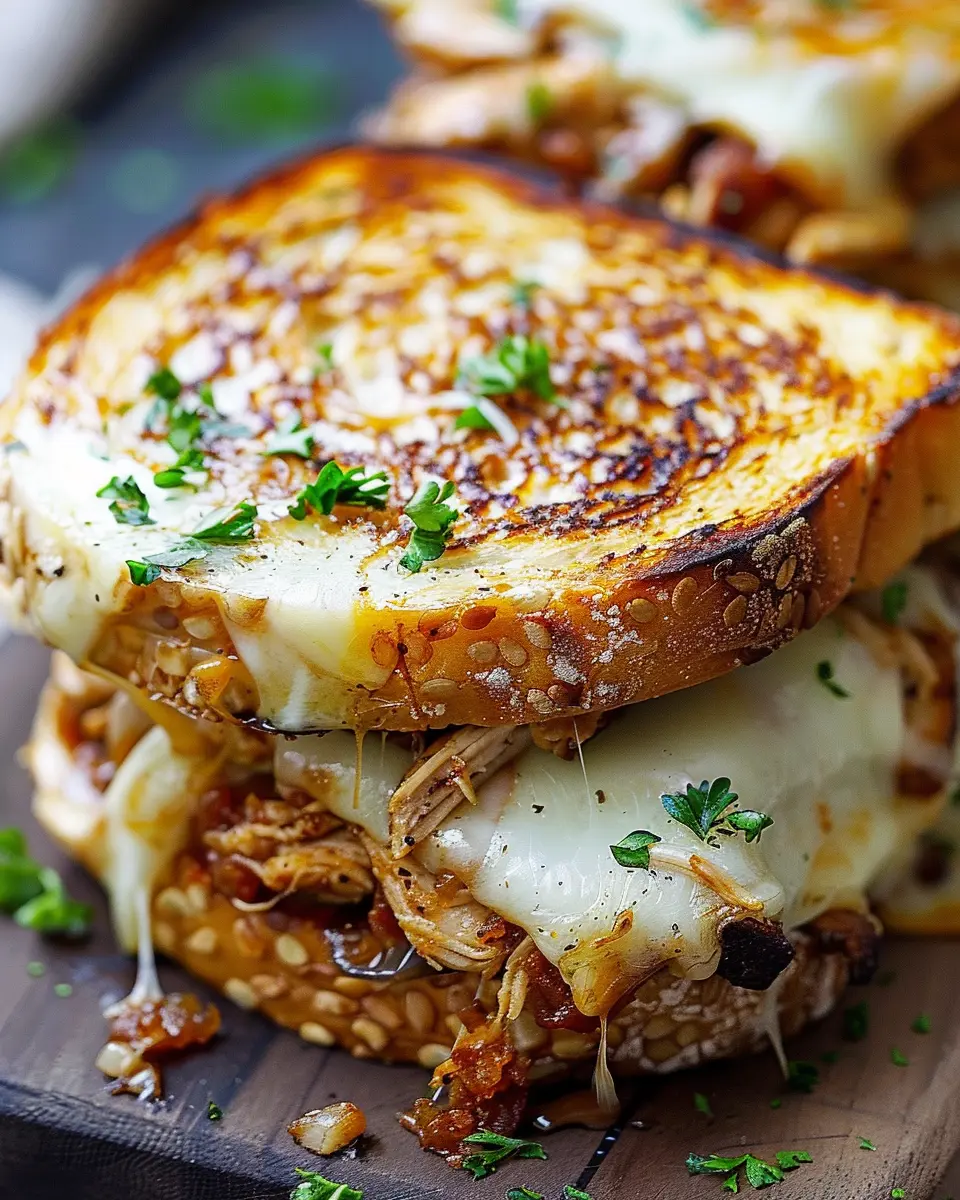 BBQ Chicken Grilled Cheese: The Ultimate Hero Sandwich Delight