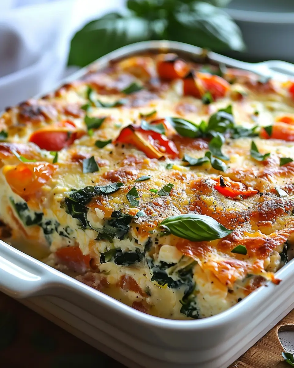 Cottage Cheese and Veggie Bake: A Wholesome Delight for Everyone