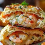 Savory Shrimp and Crab Biscuit Melts