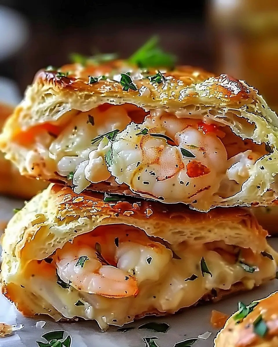Savory shrimp and crab biscuit melts: A quick indulgent treat