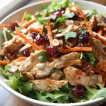 Asian Chicken Cranberry Salad