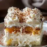 White Russian Poke Cake