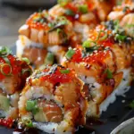 Spicy Salmon Sushi Bake Recipe