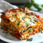 High Protein Veggie Lasagna