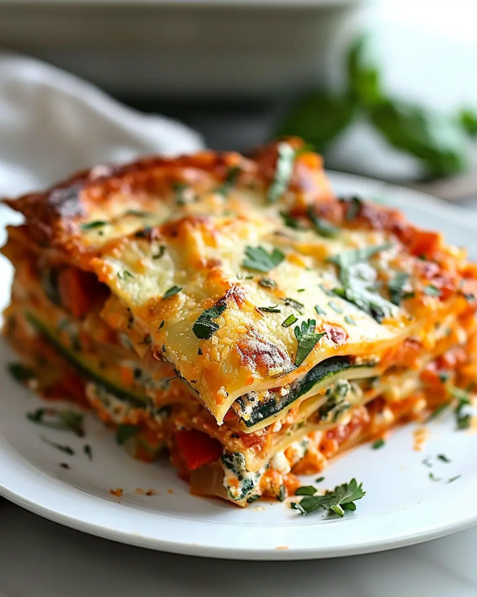 High Protein Veggie Lasagna: A Delicious Twist on Classic Comfort