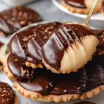 Chocolate Dipped Butter Cookies