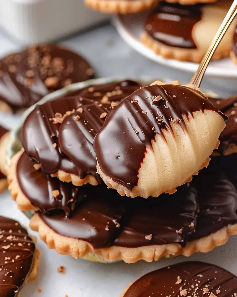 Chocolate Dipped Butter Cookies: The Best Indulgent Treat