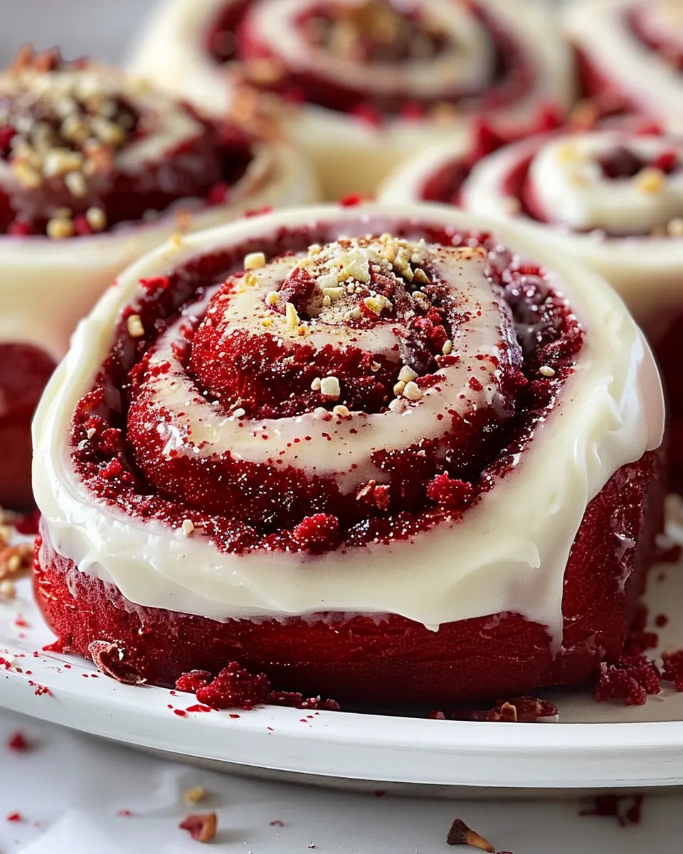 Red Velvet Cinnamon Rolls: Indulgent Treats for Cozy Mornings