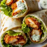 Crispy Chicken Wraps with Ranch
