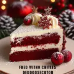 Christmas Red Velvet Cheesecake Recipe