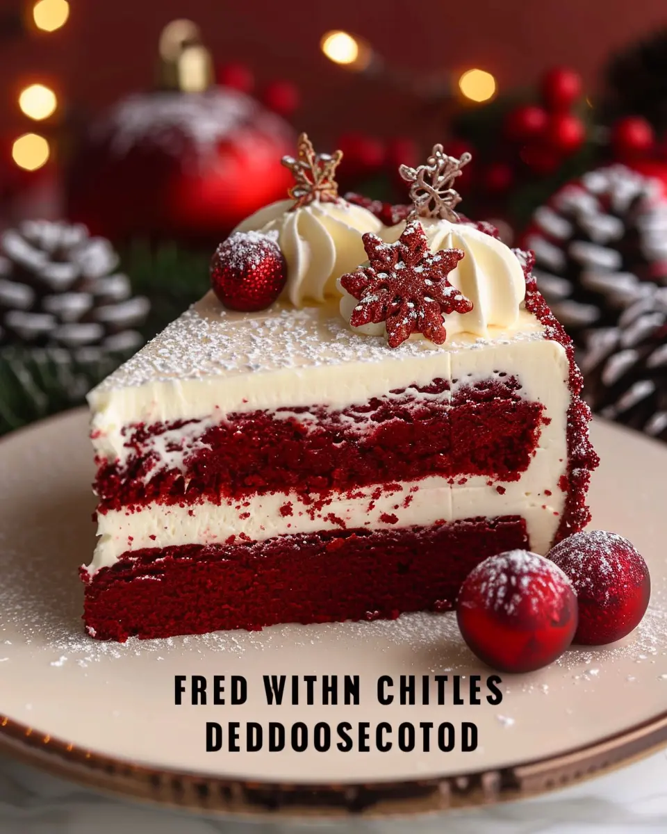 Christmas Red Velvet Cheesecake Recipe: The Indulgent Holiday Delight