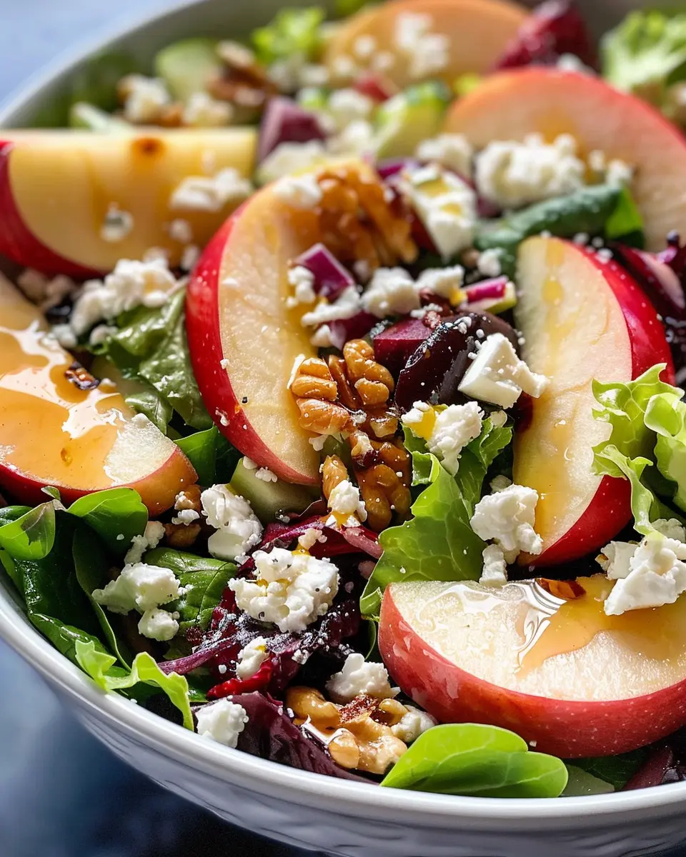 Honeycrisp Apple Feta Salad: A Fresh &amp; Easy Delight