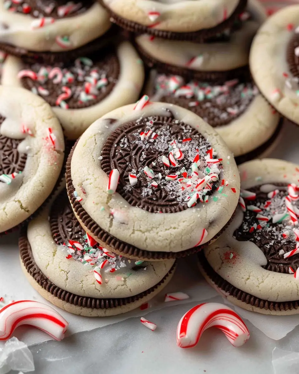 Quick Simple Christmas Peppermint Oreo Cookies Everyone Will Love