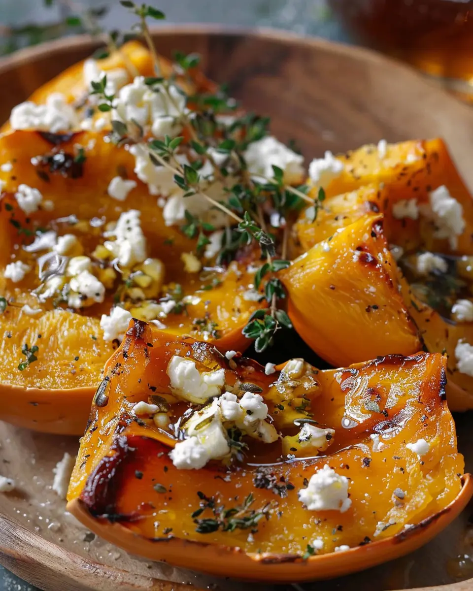 Pumpkin with Feta Honey: A Delightfully Sweet and Savory Dish