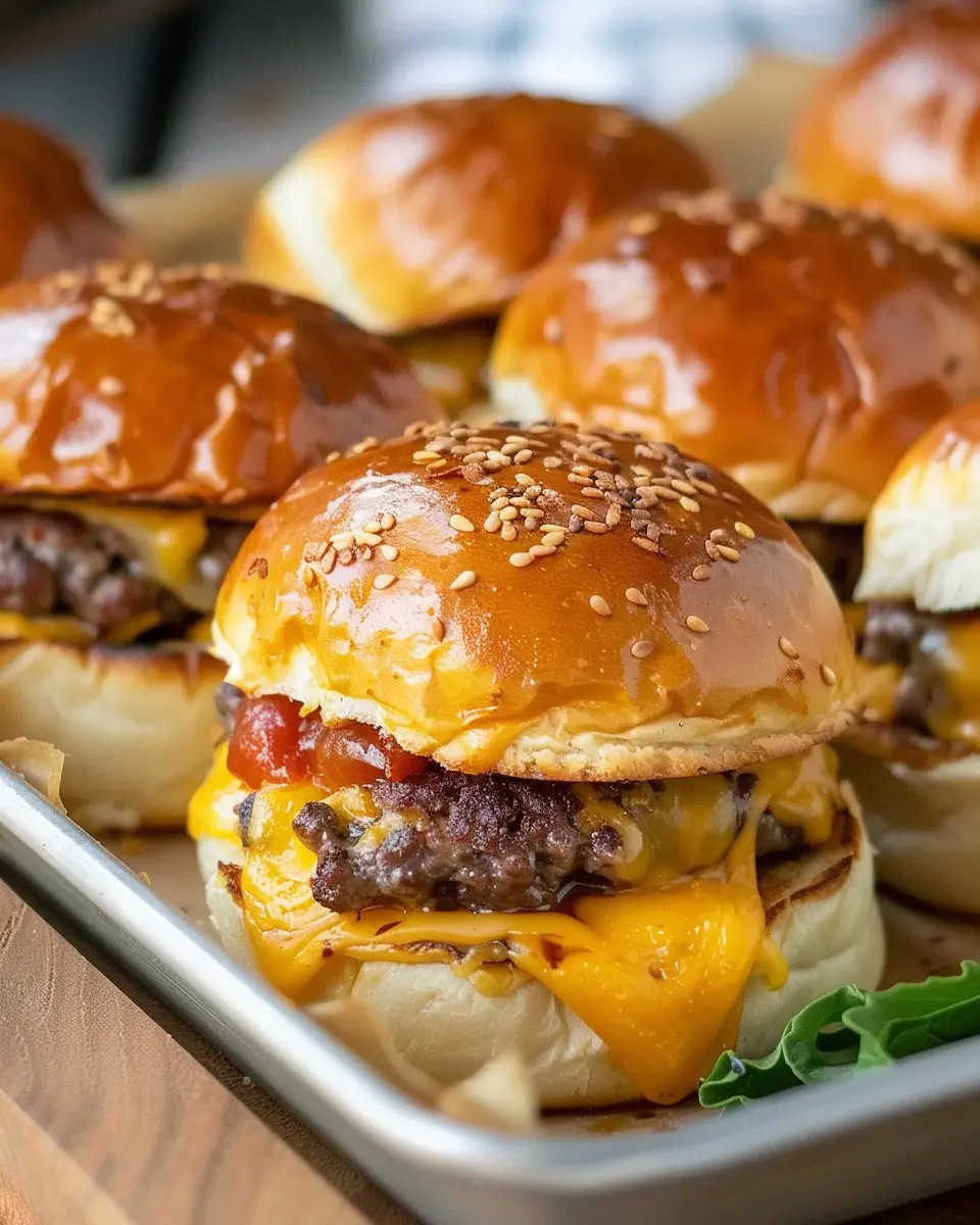 Kid-Friendly Cheeseburger Sliders: Easy Turkey Bacon Delights