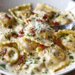 Olive Garden Ravioli Carbonara
