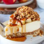 Apple Crisp Cheesecake