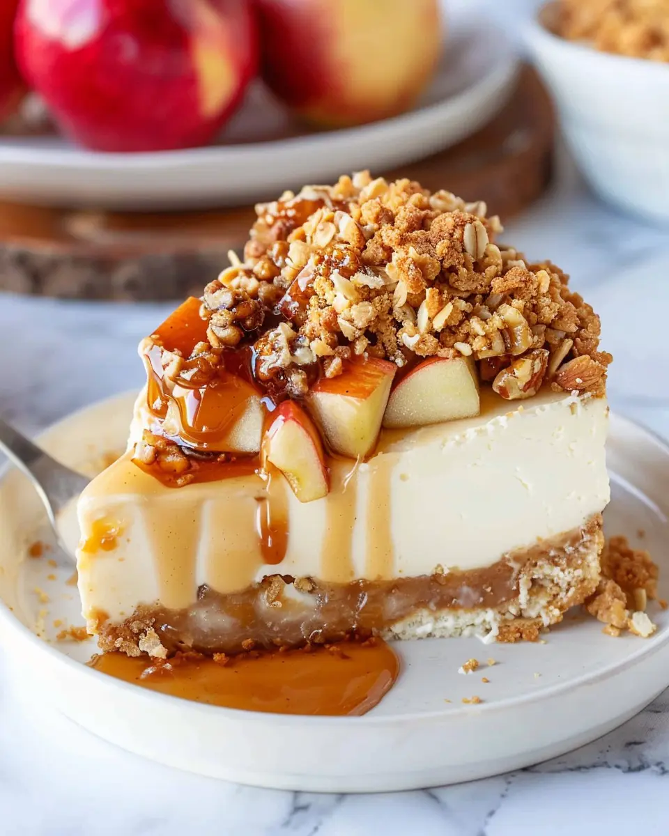 Apple Crisp Cheesecake: The Best Comfort Dessert to Delight Your Taste Buds