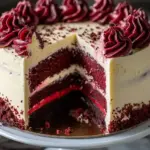 Red Velvet Cheesecake Layer Cake Recipe