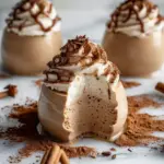 Gingerbread Latte Mousse Domes