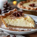 Christmas Eve Cinnamon-Vanilla Custard Pie – Creamy Holiday Dessert Magic