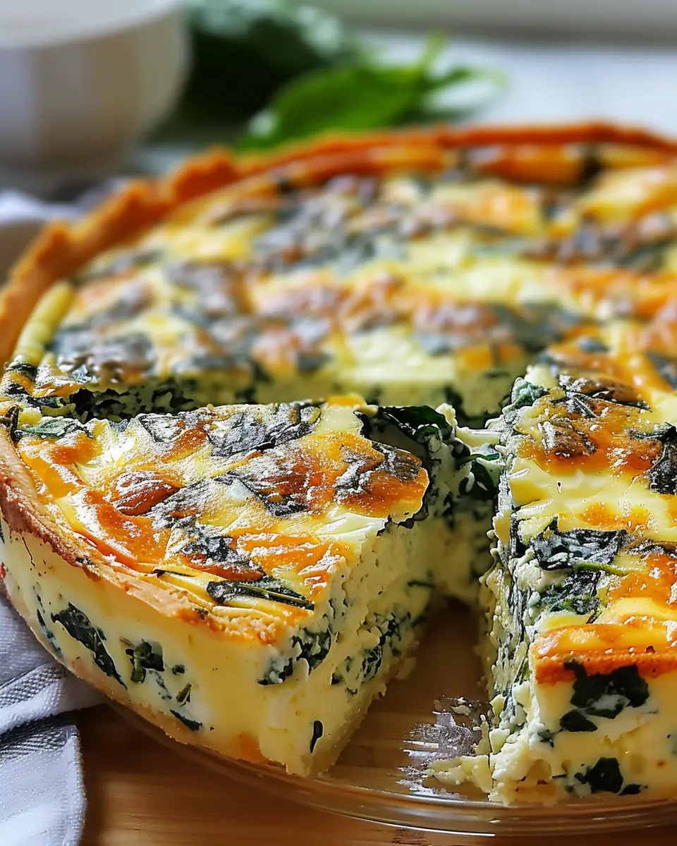 Cottage Cheese and Spinach Crustless Quiche That’s Easy to Love