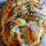 Garlic Herb Braided Bread