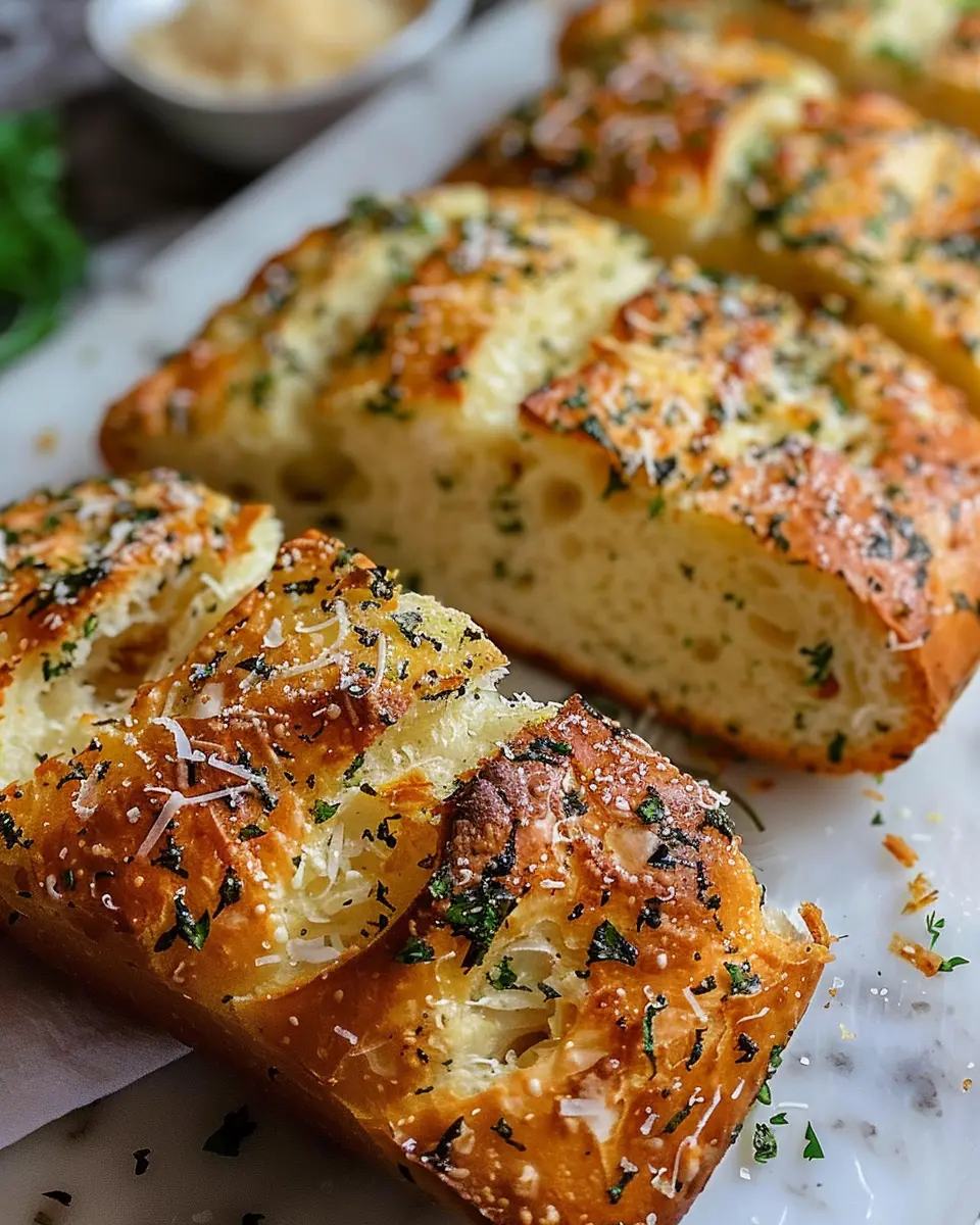 Garlic Parmesan Herb Bread: The Best Homemade Delight