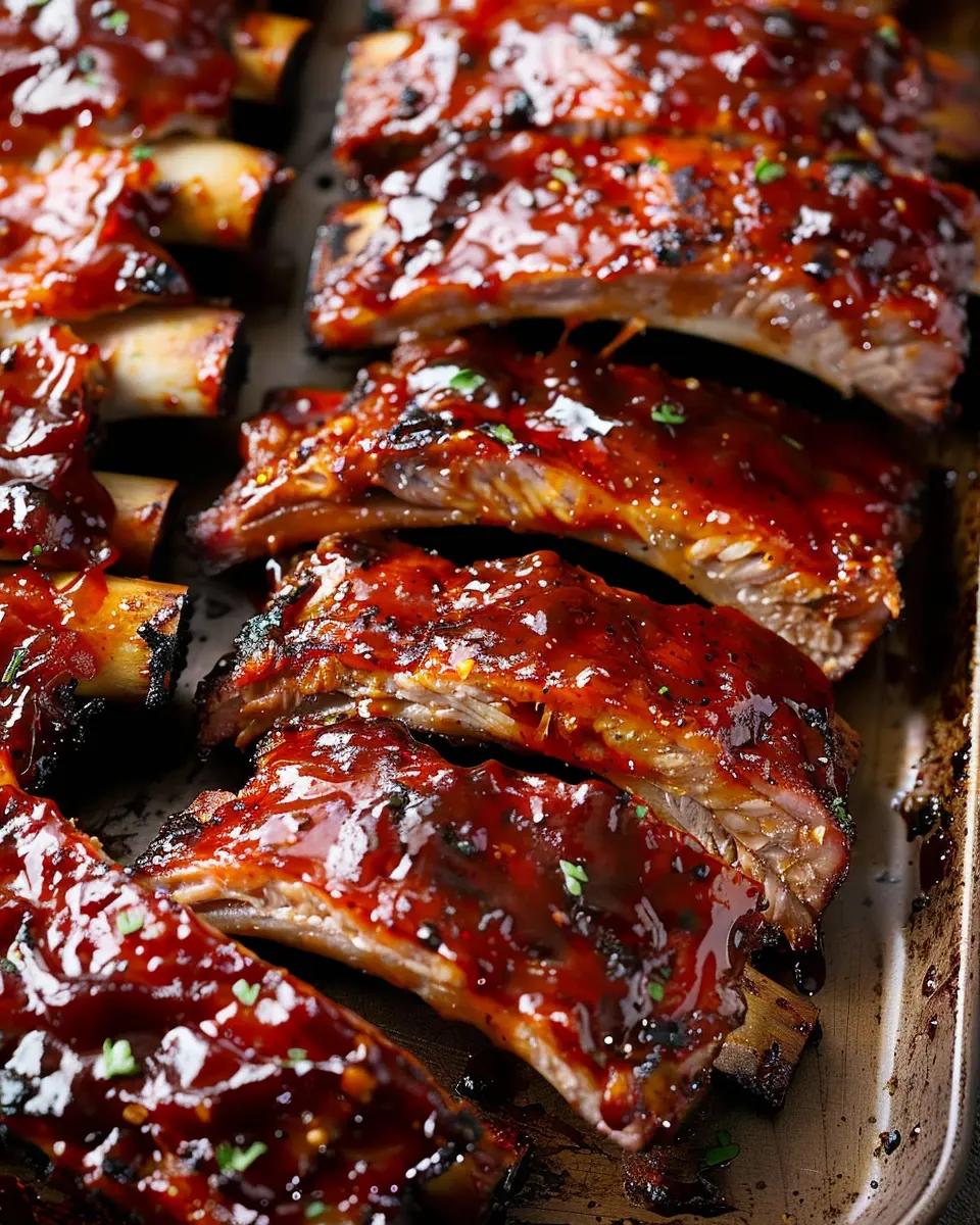 Sticky Oven Barbecue Ribs: The Best Homemade Indulgence