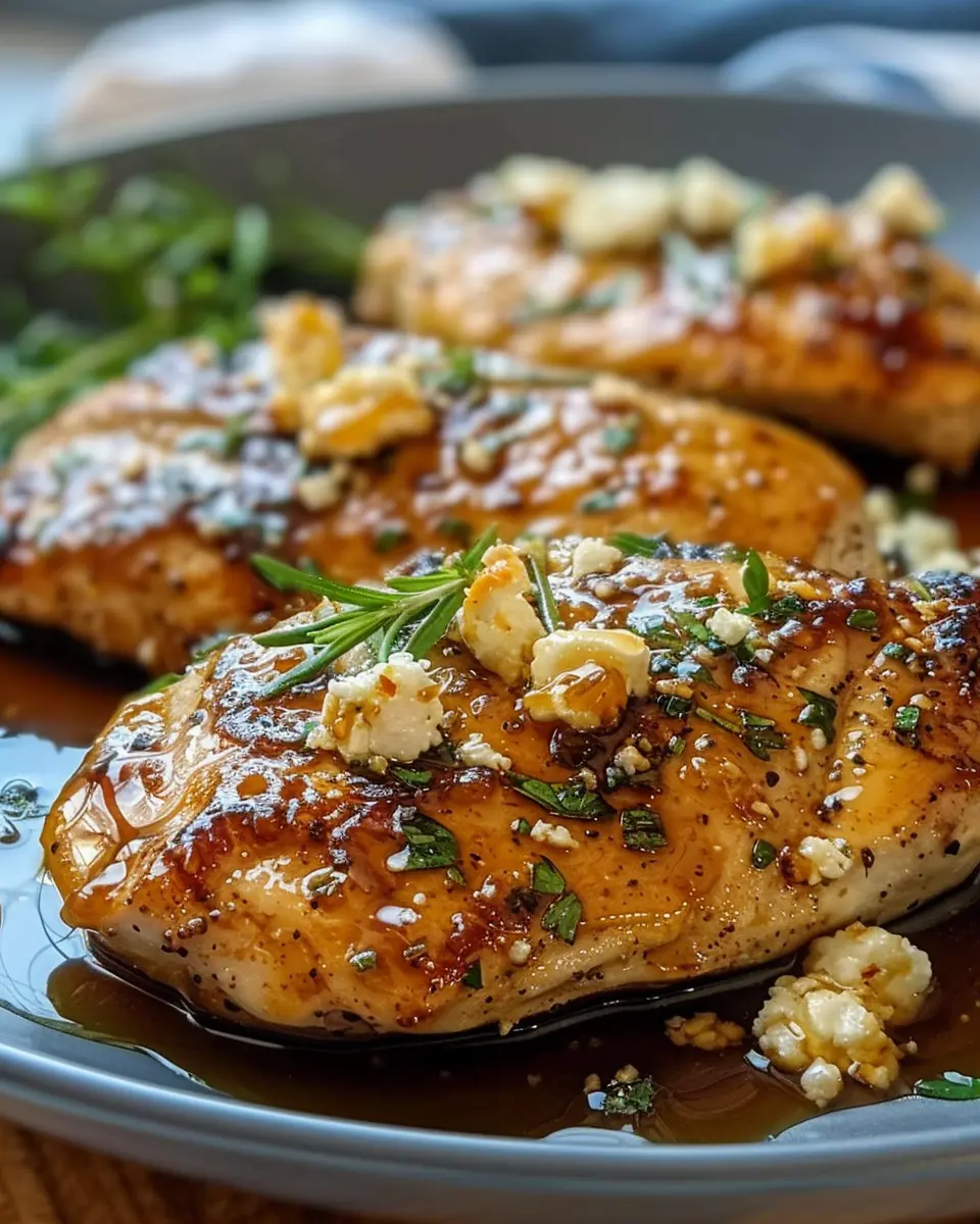 Hot Honey Infused Feta Chicken: Easy Recipe for Flavor Lovers